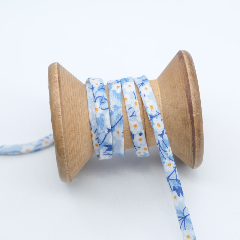 Liberty Fabrics Mitsi Valeria Blue Cord - Maison Klem